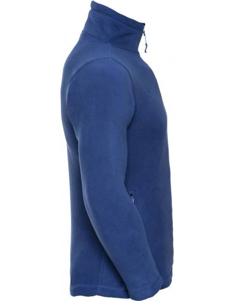 Pulover din fleece cu fermoar de 1/4 Russell